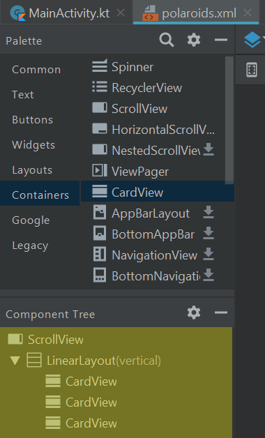 Display scrollable content in your Android app using CardView and  ScrollView layouts | Coders' Guidebook